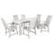Highwood Usa Weatherly 7pc Rectangular Outdoor Patio Furniture Dining Set 72 x 42 AD-ST7WL1CO4AA-WHE - alternate 1
